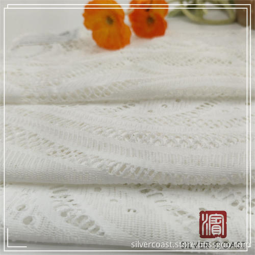 Poly SPX Häkel Jacquard Anglaise Strick
